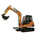 Mini excavadora sobre orugas XCMG XE55D de 5 toneladas