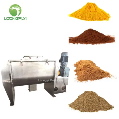 Seasoning flavor gourmet powder mixing blending machine