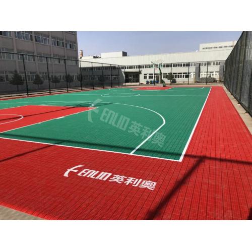 Outdoor Sports tiles for outdoor basketball courts