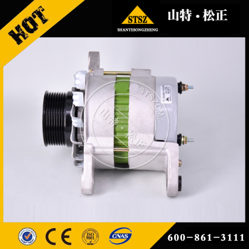 ALTERNATOR 600-861-3111 FOR KOMATSU ENGINE SAA6D102E-2E-8