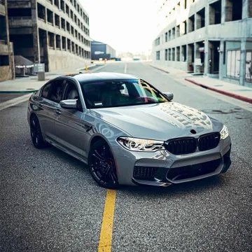 Front Rear Bumper Side Skirt Kit with Exhaust Tips for BMW 5 Series G30 G38 2017-2019 F90 M5 Style
