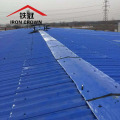 Hoja de techo corrugado MgO de membrana ignífuga de hierro-corona