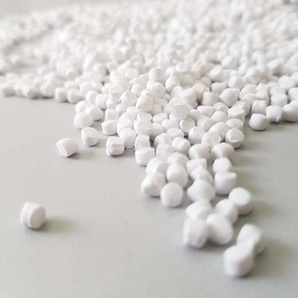 HDPE LDPE LLDPE Plastic Pellets White Masterbatch