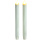 Yellow Light Plastic Flameless Taper Candles For Party