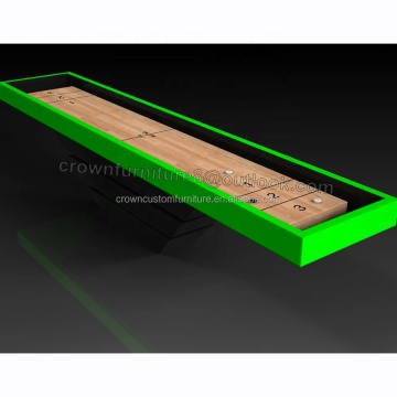 Hochwertige Home Entertainment: 14 Fuß Massivholz Shuffle Board Tisch - Fabrikmobil Großhändler
