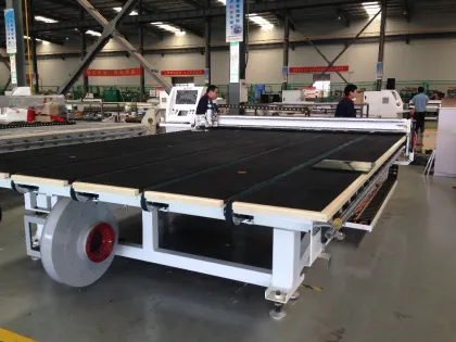 CNC Glass Cutting Table for architectural glass