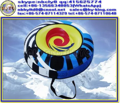 Inflatable mount snow tubing , pvc winter tubes , winter snow tubes