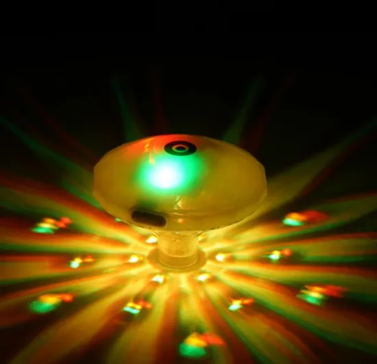 LED Rechargeable Pool Light with 8 Color Modes for Pool Decoration