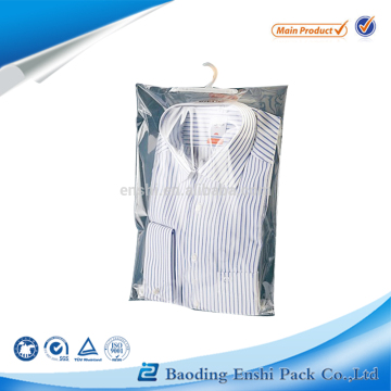 transparent clear pvc hook bag