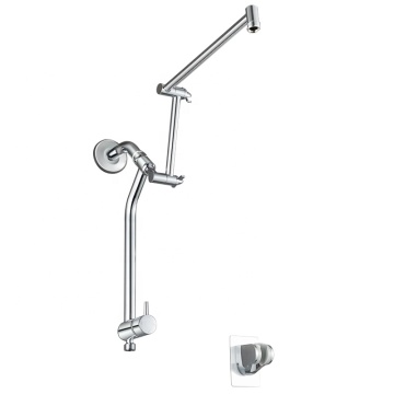 American Adjustable Shower Extension Arm with 3-Way Rain and On/Off Switch