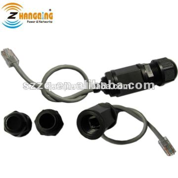 150mm IP67 RJ45 waterproof coaxial connectors