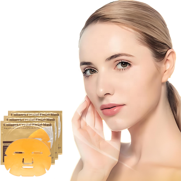 Maschera per fogli di sbiancamento per la cura della pelle del private della pelle OEM Maschera per gelatina facciale