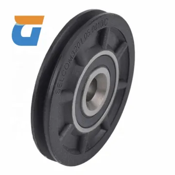 X-IERK Rope Wheel Steel Elevator Door Hanging Wheel - 64*9*6202, Part Number 3201.05.0010 Elevator Accessories