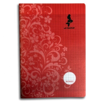 Seyes Line PP Cover Exercise Book 100 Pages A4 A5 for Students