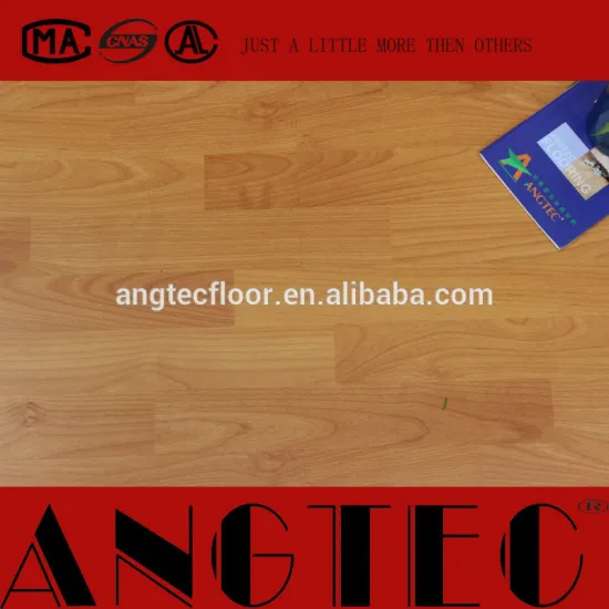 2015 New Arrivals V-groove laminate flooring