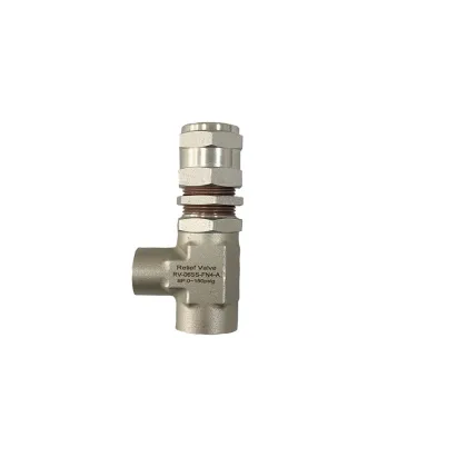 High Pressure Stainless Steel Safety Relief Valve - HYDR-STAR Similar to Swagelok