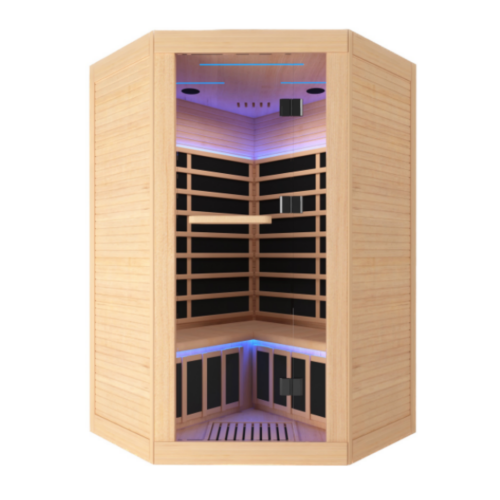 Внутренняя инфракрасная сауна комната деревянная сауна