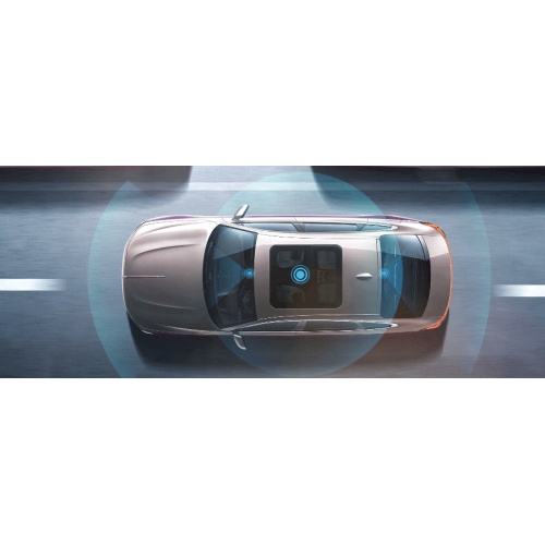 Pure electric new energy vehicle hongqi e-hs9 brown