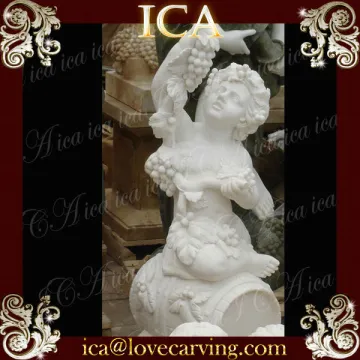 Baby angel stone statue RCH0087