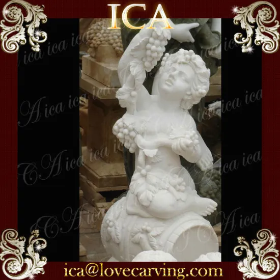 Baby angel stone statue RCH0087