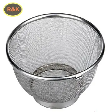 304/316 Stainless Steel Mesh Filter Basket