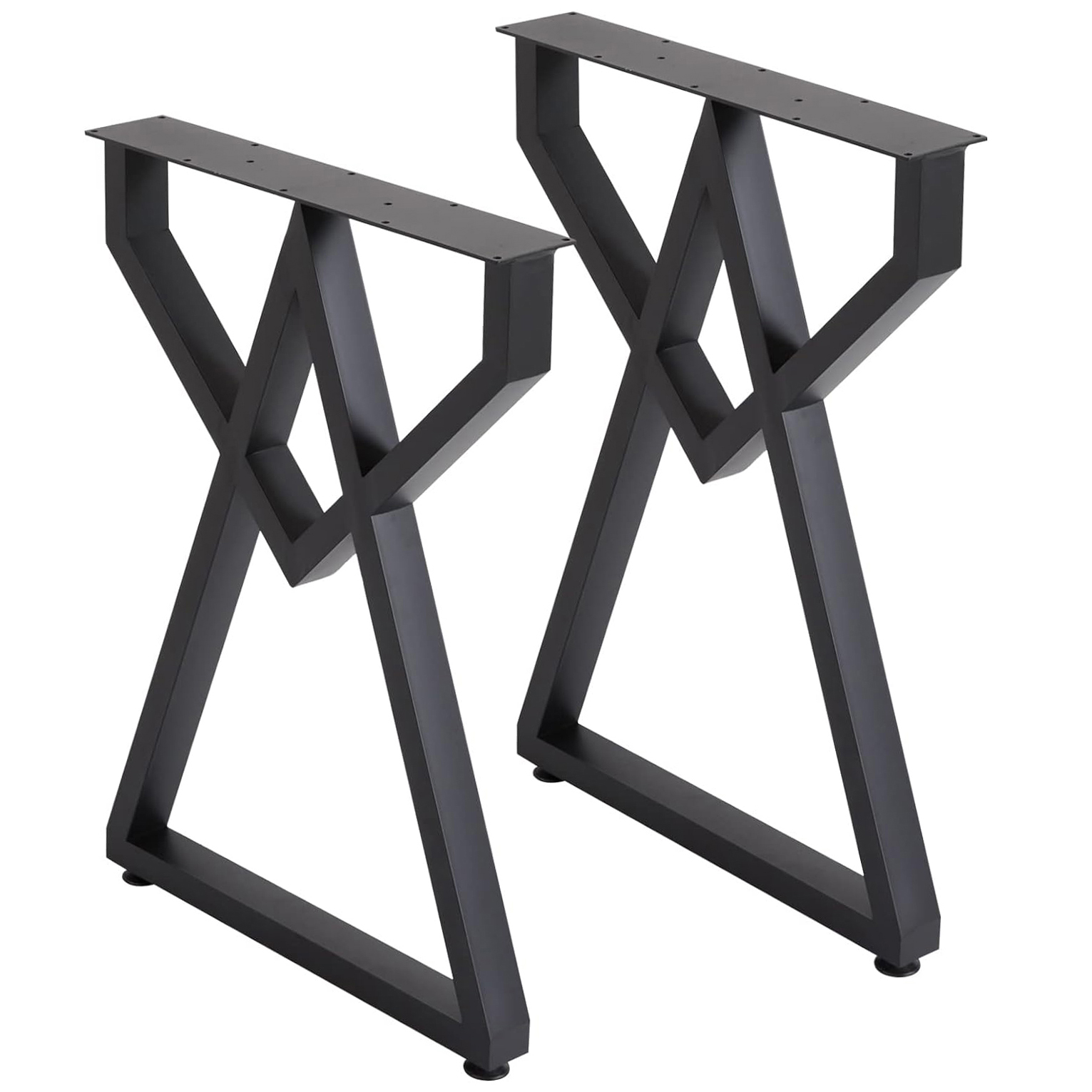 أرجل طاولة مكتب معدنية مقاس 28 بوصة