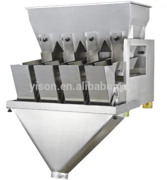 Granule weighing scale 4-head linear weigher