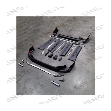 Modelista Small Body Kit for Vellfire 40 Series - Front Lip, Rear Lip, Tail Throat, and Side Skirt
