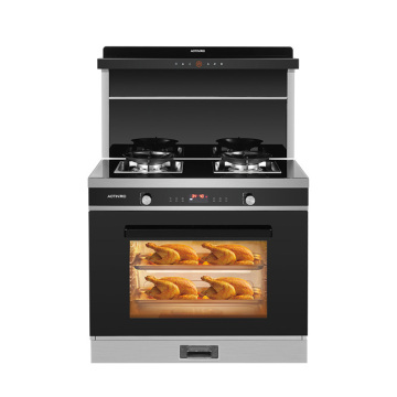 Intuitive Display Super Sound-Off Integrated Stove