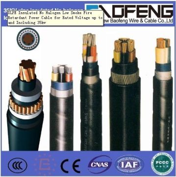 Xlpe Insulated No Halogen Low Smoke Fire Retardant Power Cable, Xlpe Power Cable