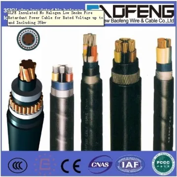 Xlpe Insulated No Halogen Low Smoke Fire Retardant Power Cable, Xlpe Power Cable