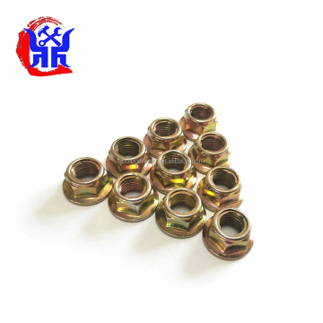 Serrated Hex Flange Nuts: M6, M8, M10, M12, M14, M16