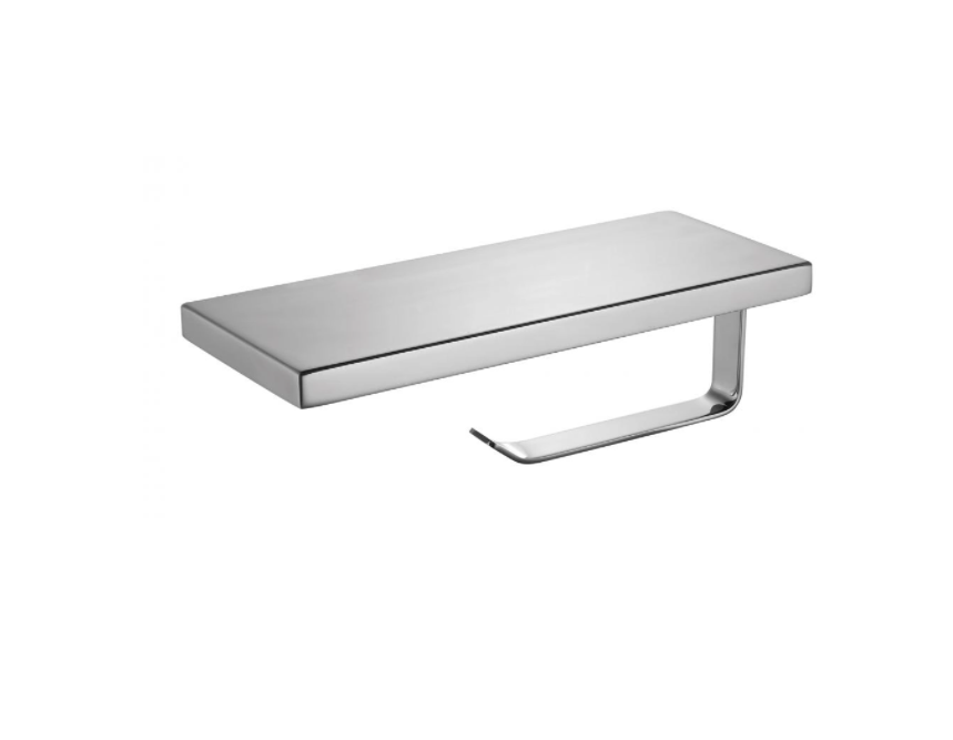 Metal Silver Roll Toilet Paper Holder