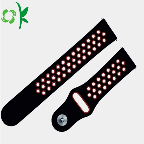 Watch Band silikon tahan air berkualitas tinggi yang dapat disesuaikan