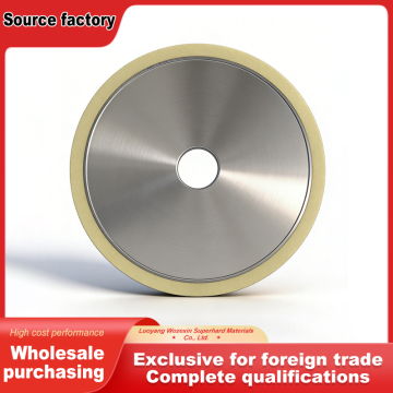 Large ceramic wheel for heavy load surface grinding