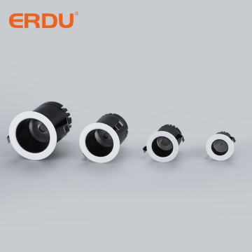 ERDU Factory Price LED Downlights - 2W to 7W Aluminum Housing