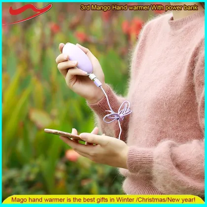 Mango hand warmer / 2017 Newest Multi Warmer Larger warmer big hand warmer power bank