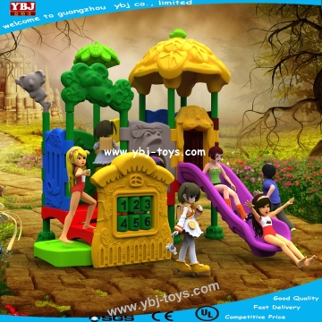 YBJ outdoor playground, kids outdoor playground, outdoor plastic playground for children