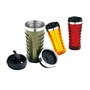 500mL Stainless Steel Travel Mug, Fine Workmanship and Easy to Carry