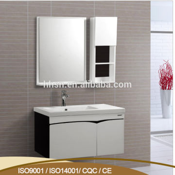 2016 new white solid wood bathroom cabinet vanity