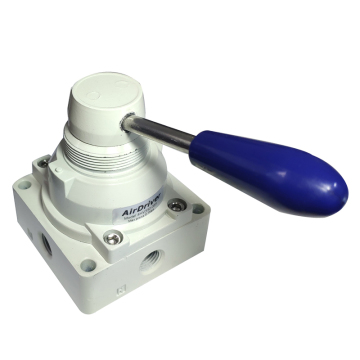 Pneumatic Manual Rotary Valve - 4HV210-08 Hand Control Air Direction