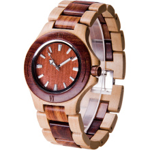 Orologi in legno con cinturino in legno giunti