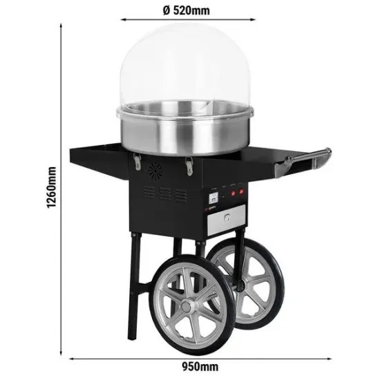 Hot Sale Commercial Candy Floss Vending Machine Electric Cotton Candy Floss Machine