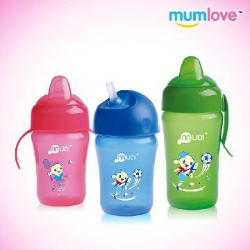 Nyaste solsken BPA gratis Baby vattenflaska för tre faser