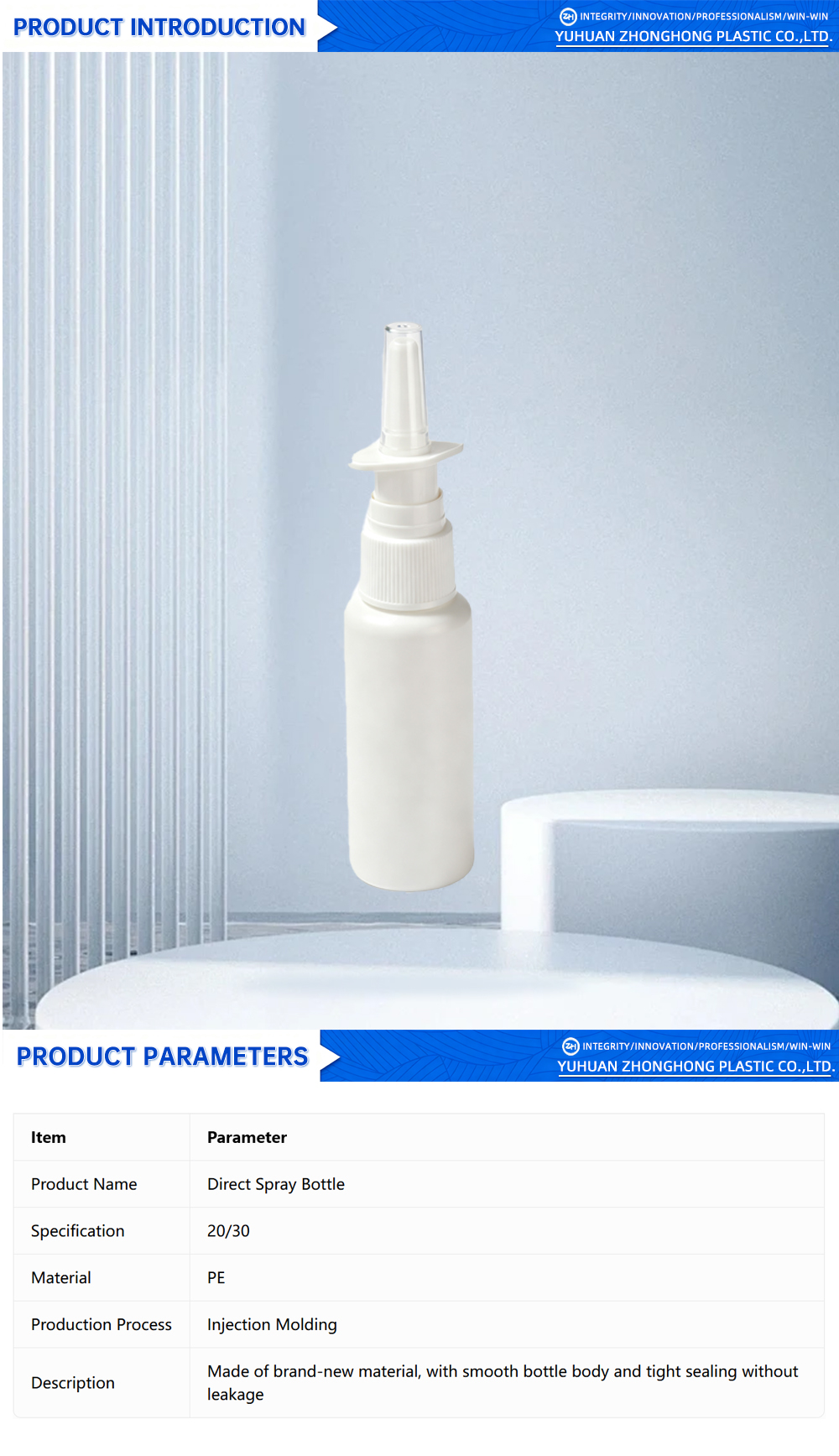 Precision Direct Spray Bottle for Healthcare Use X