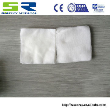 sterile absorbent gauze swab