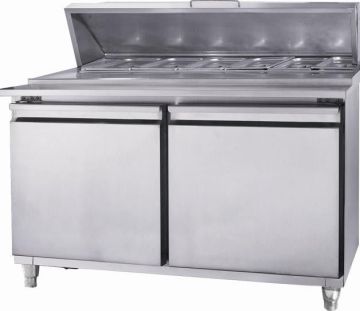 Static Under Worktop Freezer 1.5m With Adjusted Loading Leg