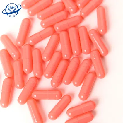 Shaoxing Renhe Clear Empty Vegetable Capsules Size 0 for Medicine: Transparent, HPMC Biodegradable Capsules