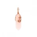 Rose Quartz-Rose Gold Wire