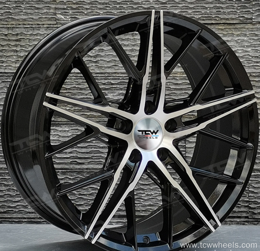 Wear resistant alloy wheels for passenger cars